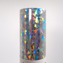 [이스프리 DIY 시트지] 홀로그래픽 실버 30.5cm x 122cm 시트지 실루엣 카메오 포트레이트 호환, HL211 모자이크
