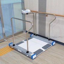 휠체어 전자저울 디지털 체중계 AD-6105, AD-6105NP(프린터O)