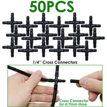 관수자재 점적호스 KESLA 굽은 화살 드리퍼 마이크로 드립 관개 키트 온실 정원 급수 절약 3mm 5mm 호스용 이미터 50 개, 18.KSL0115850PCS