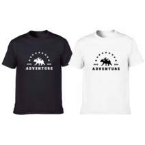 오너클랜 곰1 디지털프린팅 인쇄티셔츠 커플티 반팔티 오버핏