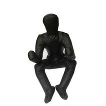 주짓수 더미 사람모양 인형 MMA 격투기 펀치백 소방, 블랙 170cm/30kg