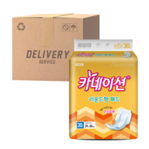 카네이션 라운드 일반 속기저귀 30매 4팩