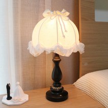 레이스 엔틱 무드등 침실 인테리어 레트로 유럽풍 빈티지 단스탠드, 상세페이지 참조