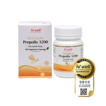 하이웰 프리미엄 프로폴리스 3200mg 100베지캡슐/청정 뉴질랜드 프리미엄 원료/플라보노이드/고함량/고농축/선물용백/선생님 직장동료 어버이날 효도선물, 2개(개당 49350원) +사은품 2종