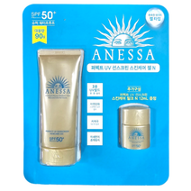 아넷사 UV선스크린 스킨케어 젤 N SPF50+ PA++++ 90g + 12ml + 물티슈1매, 1세트