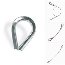 와이어로프 턴버클 스텐 와이어로프 줄락킹 와이어슬리브, M10, 1개