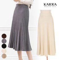 KARRA (77까지)마누엘니트플레어스커트_KB0FSK334C