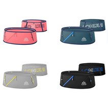 AONIJIE 스포츠 트레일러닝 플립벨트 마라톤 라이딩 조깅 헬스힙색 허리가방, 블랙