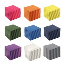 [카모아] 스피드폴리쉬 무봉제 버핑타월 다용도타올(10매) 버핑 광택 도포용 수건 드라잉 극세사 세차타올 40x40cm, 10장