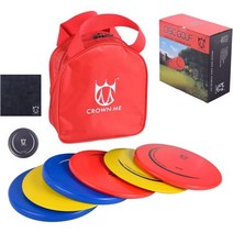 CROWN ME 디스크 골프 세트 스타터, Red