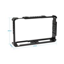 셀프촬영 브이로그 BGNing-FeelWorld F6 Plus 5.5 quot디스플레이용 카메라 모니터 케이지 마운트 브래킷 LUTS6 Lut 6 7 인치 F5 5 보호 케이스, [03] for Lut 6
