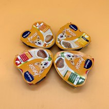 비타크래프트 조에시 강아지 애견 습식 하트캔 85g x 4캔묶음, 젤리소스 칠면조오리x4개