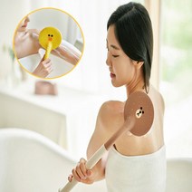 브라운앤프렌즈 온열 진동 전동 스크럽 등 바디 브러쉬 올리브영