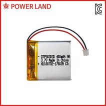 [리튬폴리머] DTP 503030 3.7V 400mAh, 1개, 1개