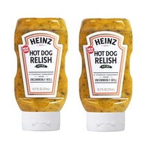 하인즈 핫도그 렐리쉬, 375ml, 2개