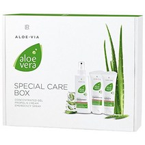 독일 LR ALOE VIA 알로에베라 스페셜 케어 박스 젤 농축액 프로폴리스 크림 비상 스프레이 얼굴 크림 바디