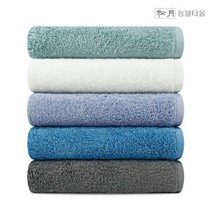송월타올수건이야기 송월타올 마스터 항균 코마 40수 200g, 블루그린