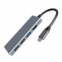 다름 C타입 HDMI USB 멀티허브 / 노트북 맥북 SD카드, 단품