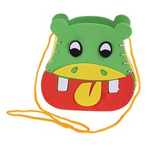 연아트 EVA 가방 만들기 어린이 유아 미술 재료, 1개, 04_가방 하마