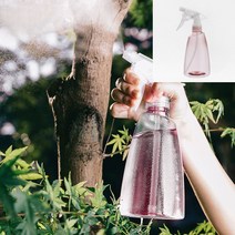 2type 분무기 500ml 핑크 물뿌리개 화초분무기 미스트분무기 세제분무기 식물분무기 락스분무기 미용실분무기 분무