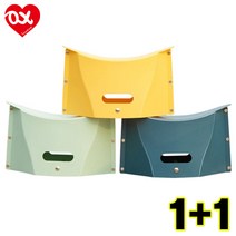 러브옥스1+1 미니 스툴 접이식의자, 1+1 이디스_레드