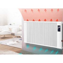 전기 라디에이터 목욕탕 거실 수건말리기 건조 온열기, 1600W 리모콘 모델