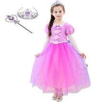 유니엔젤 라푼젤긴소매 공주드레스 세트