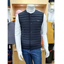 루이까스텔 남성 21FW 시즌오프 70%할인 라운드넥 유러피안 구스다운 경량 패딩 조끼 베스트(7색) 3MCJV992