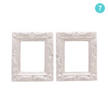 작은 사이즈 납골당 봉안당 액자 2pcs 112 미니 수지 사진 프레임, 7