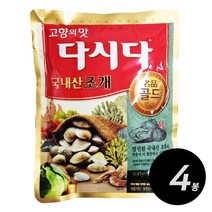 CJ제일제당 다시다 명품골드 조개, 4개, 300g