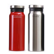 푸코 보텀 보온병 T027 2종, 레드, 실버, 550ml