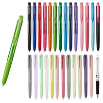 유니볼 시그노 노크식 RT1볼펜 UMN-155 0.28 0.38, 1.시그노노크식볼펜0.28mm, 라임그린