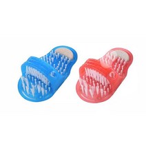 편안한 발씻기 각질제거 풋워시 풋브러쉬 풋케어 X ( 2매입 ), 2.핑크