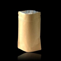 스탠딩지퍼백 크라프트 스탠드 지퍼백 은박형 15X23cm 200P, 1