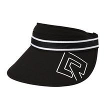 [레노마골프]여성 넓은챙 로고포인트 썬캡 모자 RWACK6806-199, BLACK