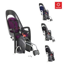 하막스 캐어리스 브라켓타입/짐받이타입 자전거 유아안장(3색상), 그레이화이트블루(브라켓타입), 1개