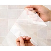 접착아스테이지 투명시트지 방수 오염방지 벽면보호 쉬운부착 90cm X 60cm, 프리미엄