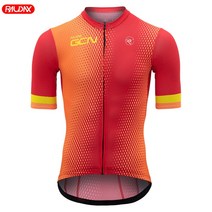 RaudaxGcn 2023 여름 사이클링 저지 세트 남성용 반팔 산악 자전거 의류 철인 3 종 경기 MTB 셔츠, 58.cycling jersey 2 - L