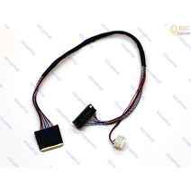 I-PEX20453 20454 30pin 1ch 6bit 0.5mm 피치 LCD LED LVDS 케이블 9.7 BI097XN02, 01 25cm