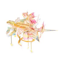 메탈투어 3D메탈 입체 퍼즐 모음, 3D메탈 풍경시리즈 종이연꽃, 59조각p