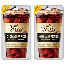 롯데 칸타타 아이스 블랙커피 230ml x 20팩, 본상품선택, 1개