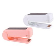 간편 가정용품 포장기 실링기 접착식비닐 비닐밀폐, 1개, 핑크1P