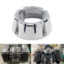 할리데이비슨 투어링 머플러 엔드 배기 팁, 블랙, 1개