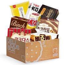 냠냠상회 비쵸비 립파이 약과 빈츠 등 개별포장 간식 과자세트, 1세트+냠냠상회포장박스, 1개