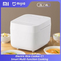 XIAOMI-MIJIA 다기능 스마트 24 시간 예약 케이크 전기밥솥 C1 밥솥 3L 4L 가정 주방 가전, 01 3L_01 220-240V_03 UK