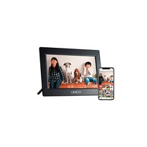 Umido 디지털 포토프레임 8인치 WiFi IPS 터치 패널 6GB 메모리 내장 HD 화질 광시야각 4 세 사진꽂이 자동 회전 포토 사진 동영상 음악 재생 슬라이드 쇼 커렌더