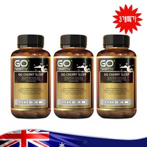 GO Healthy 하루1정 체리 슬립 SLEEP 보조제 90 식물성 캡슐 영양제 3병특가, 90정, 3병