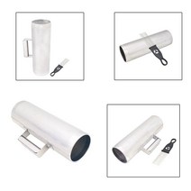 Round Stainless Steel Guiro Instruments Metal Music Training New