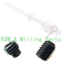 밀링 브리지 포트 밀 도구 용 2pc cnc 머신 r6(6mm) + r8(8mm) 스핀들 콜릿 정렬 고정 나사