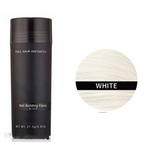 헤어 빌딩 섬유 모발 성장 케라틴 짙어지기 스프레이 확장 제품 파우더 여성 웬 27.5g, 11 White